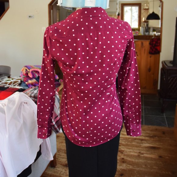 NWOT - Ralph Lauren polka dot shirt - Picture 2 of 6